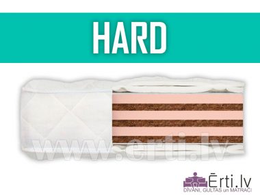 Hard – Ortopēdisks bezatsperu matracis