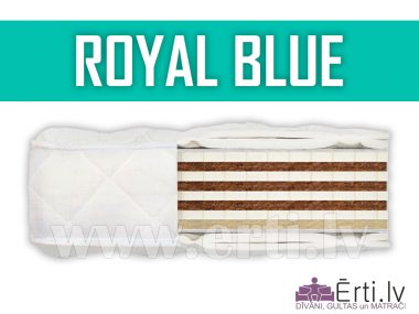 1438Royal Blue – Elitārs bezatsperu matracis