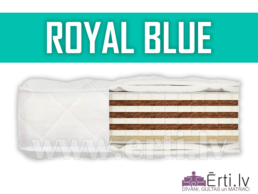 Royal Blue – Elitārs bezatsperu matracis