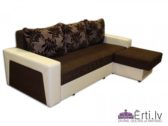 Simba ST – Stilīgs izvelkamais stūra dīvāns-gulta