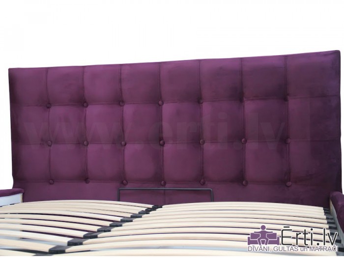 Chesterbed plus – Кровать из ткани или эко-кожи с пуговицами и бельевым ящиком Chesterbed plus – Кровать из ткани или эко-кожи с пуговицами и бельевым ящиком