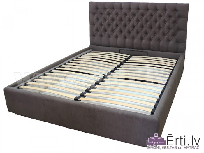 Gulta Cambridge plus ar veļaskasti + matracis 160x200cm Gulta Cambridge plus ar veļaskasti + matracis 160x200cm
