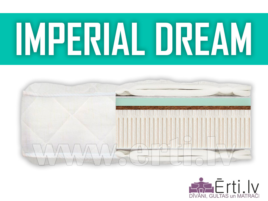 Imperial Dream – Elitārs lateksa matracis ar Memory efektu