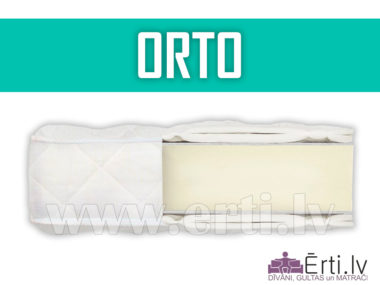 Orto – Дешевый беспружинный матрас