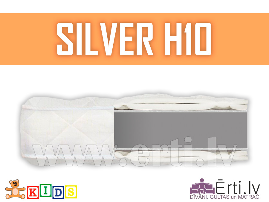 Silver H10 – Bērnu matracis