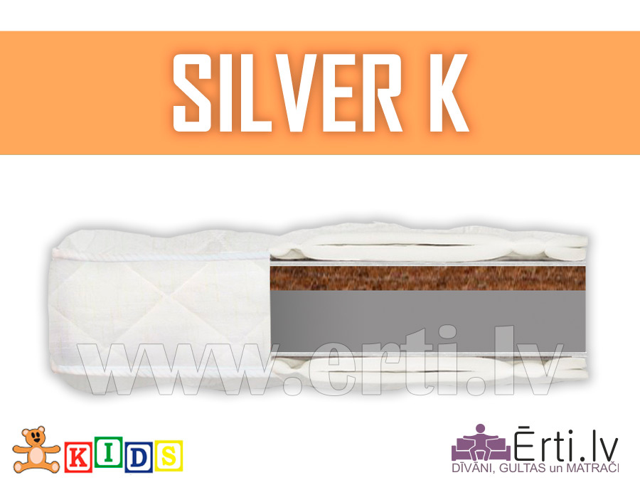 Silver K – Детский матрас с кокосом