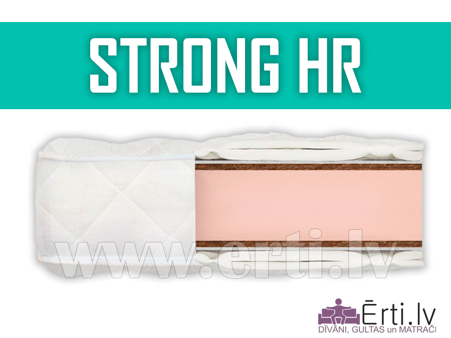 Strong HR – Жесткий беспружинный матрас
