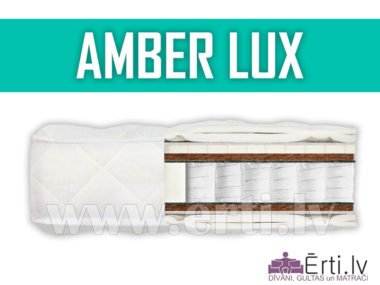 Amber Lux – Kvalitatīvs matracis ar lateksu