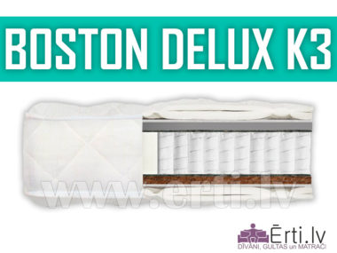 1538Boston DeLux K3 – Multi Pocket matracis ar kokosu