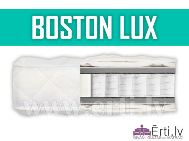 1412Boston Lux – Vidēji ciets anatomiskais matracis ar OrthoFoam putām.