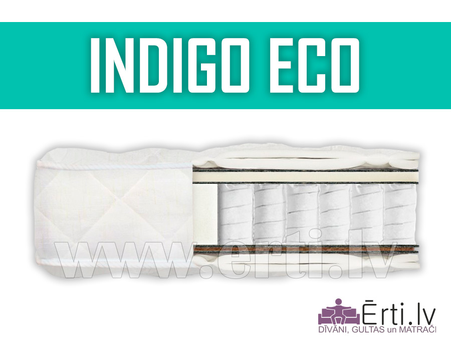 Indigo ECO – Ортопедический матрас с кокосом