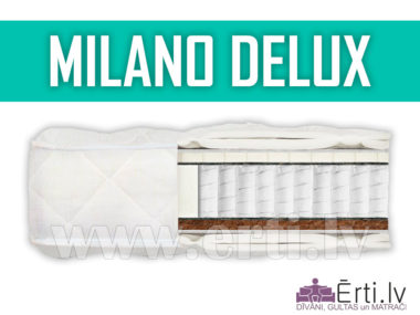 Milano DeLux – Качественный матрас с латексом и кокосовой койрой