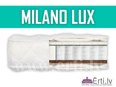 Milano Lux – Качественный матрас с латексом и кокосовой койрой