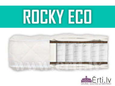 Rocky Eco – Ortopēdisks pocket matracis ar kokosu