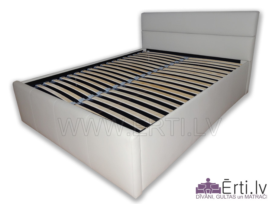 Romeo LUX- Современная кровать с бельевым ящиком и  очень мягким изголовьем