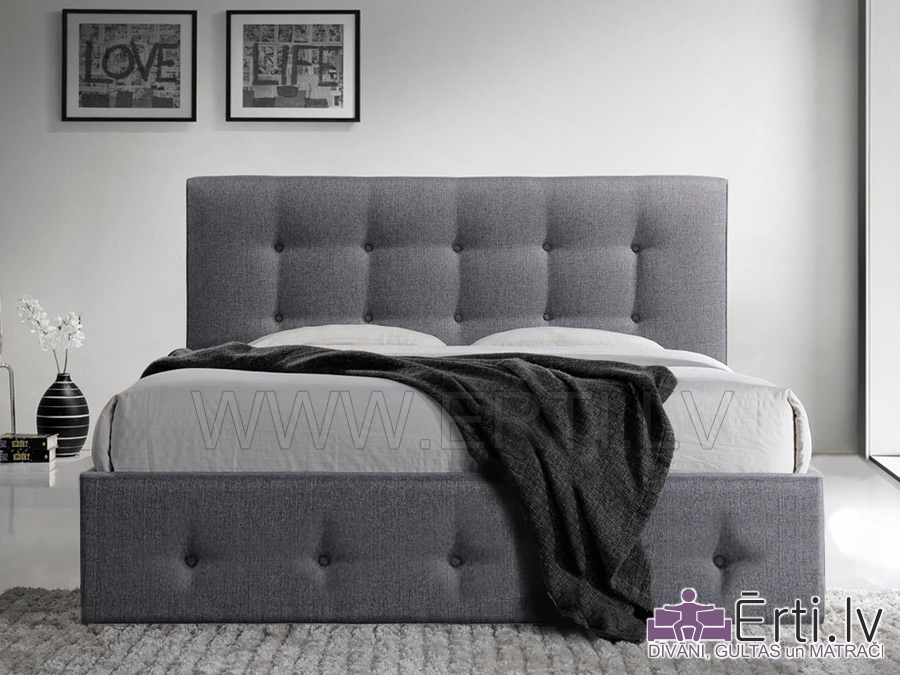 Art – Современная кровать с пуговицами