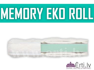 4990Memory Eco roll – наматрасник из пены Memory Foam