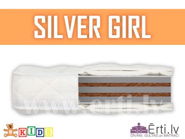 Silver Girl – Hipoalerģisks bērnu matracis ar kokosu