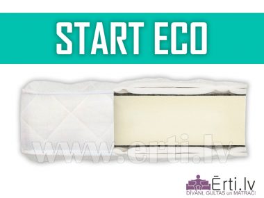 Start Eco – Lēts bezatsperu matracis ar ortopedisku efektu