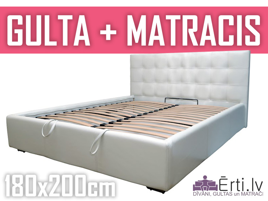 Chesterbed plus + Mатрас 180×200 Chesterbed plus + Mатрас 180×200