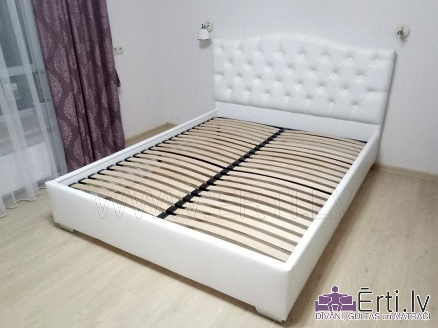 Кровать VARNA – Кровать из ткани с бельевым ящиком