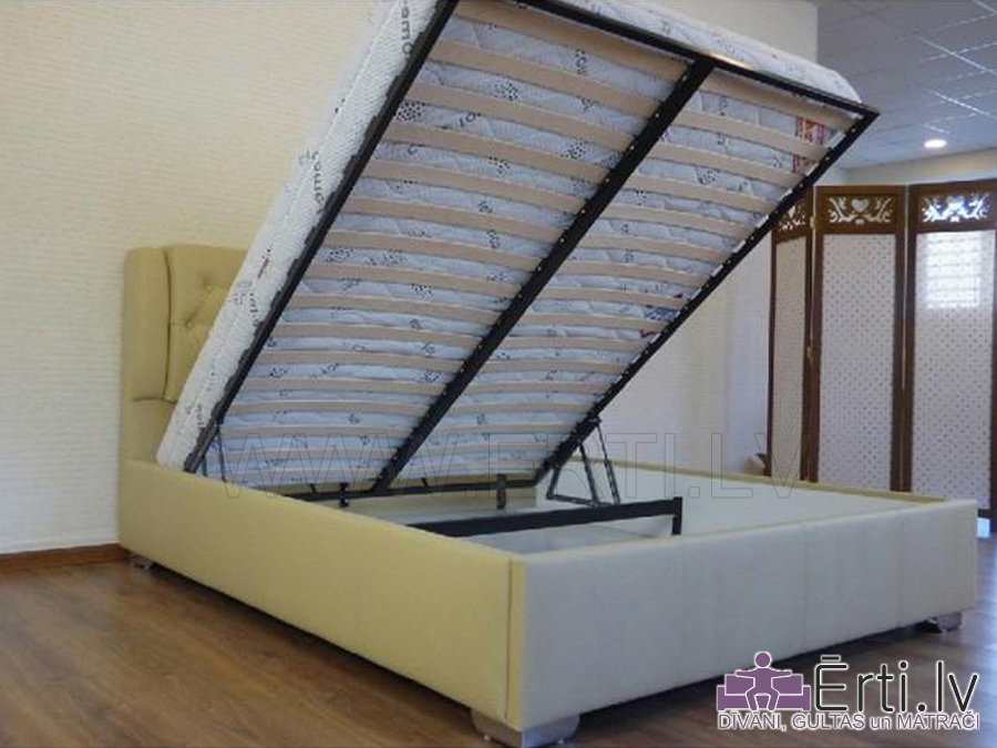 Кровать TIFANY – Кровать из ткани с бельевым ящиком