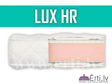Lux HR – Упругий матрас из высококачественного пенополиуретана и воздушным слоем дышащего латекса
