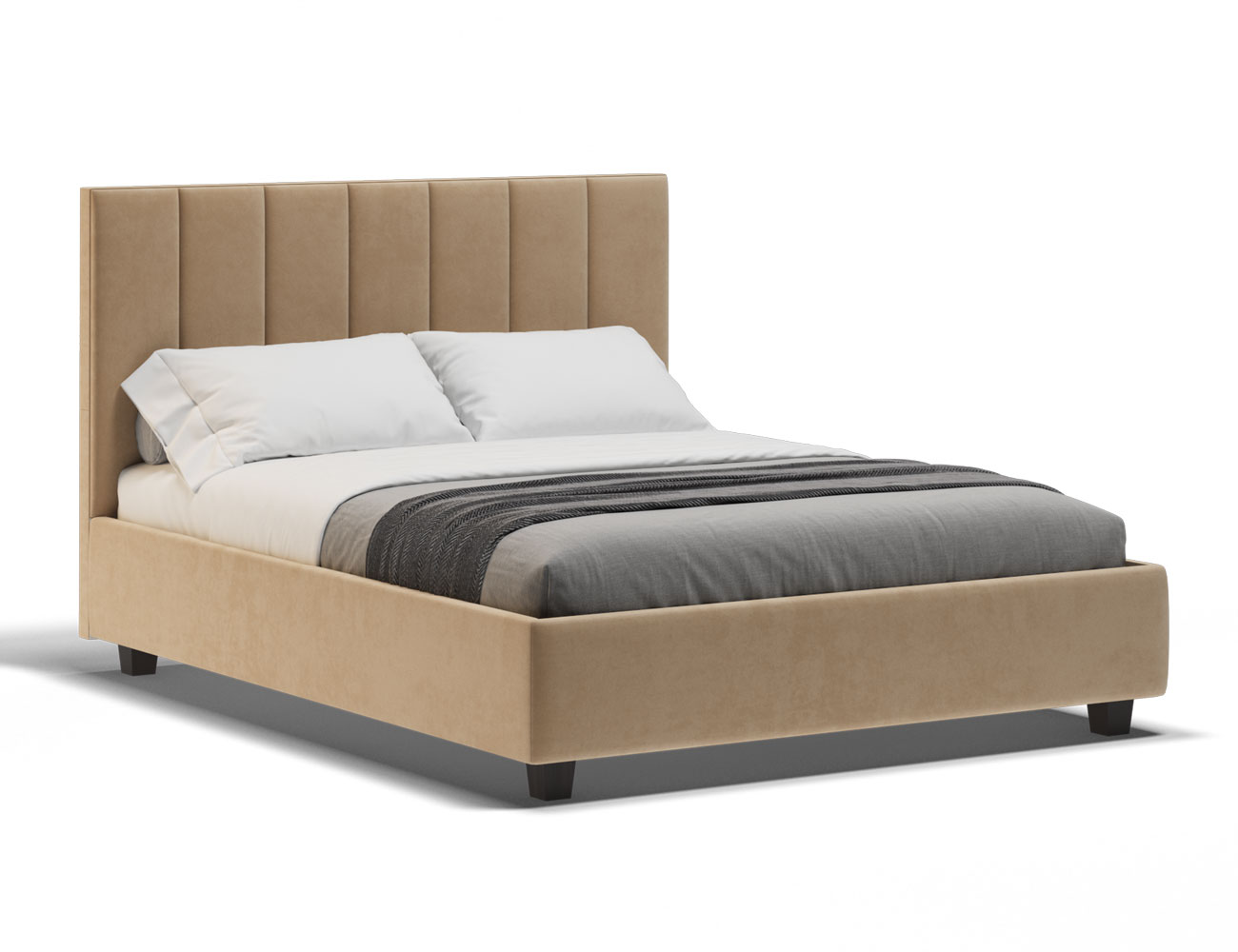Gulta FANCY – Auduma gulta ar veļas kasti Gulta FANCY – Auduma gulta ar veļas kasti